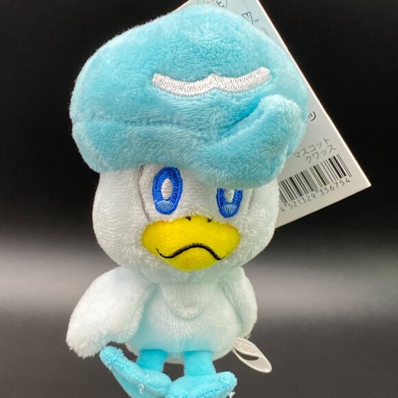 Pokémon Center Japan Quaxly Key Chain Plush Doll NWT - Picture 1 of 15